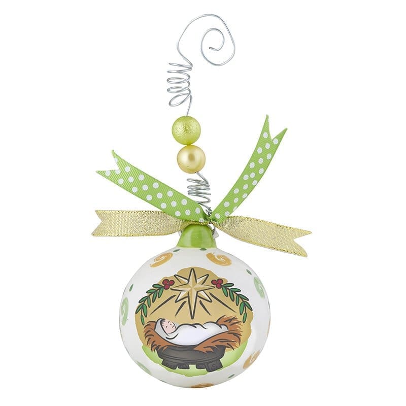 Christmas Ornament - O Come Let Us Adore Him