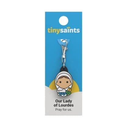 Tiny Saints Our Lady of Lourdes Clip-On