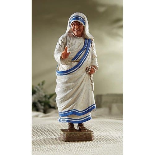 St. Teresa of Calcutta Statue, 8" Toscana