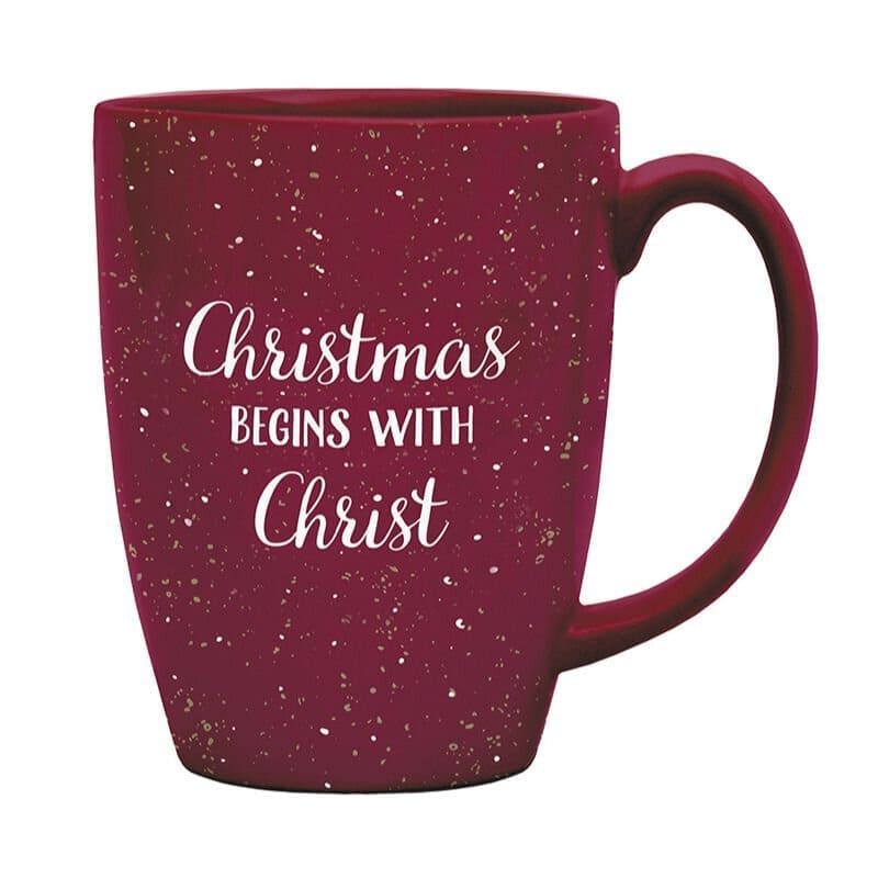 Christmas Begins with Christ Gift Mug
