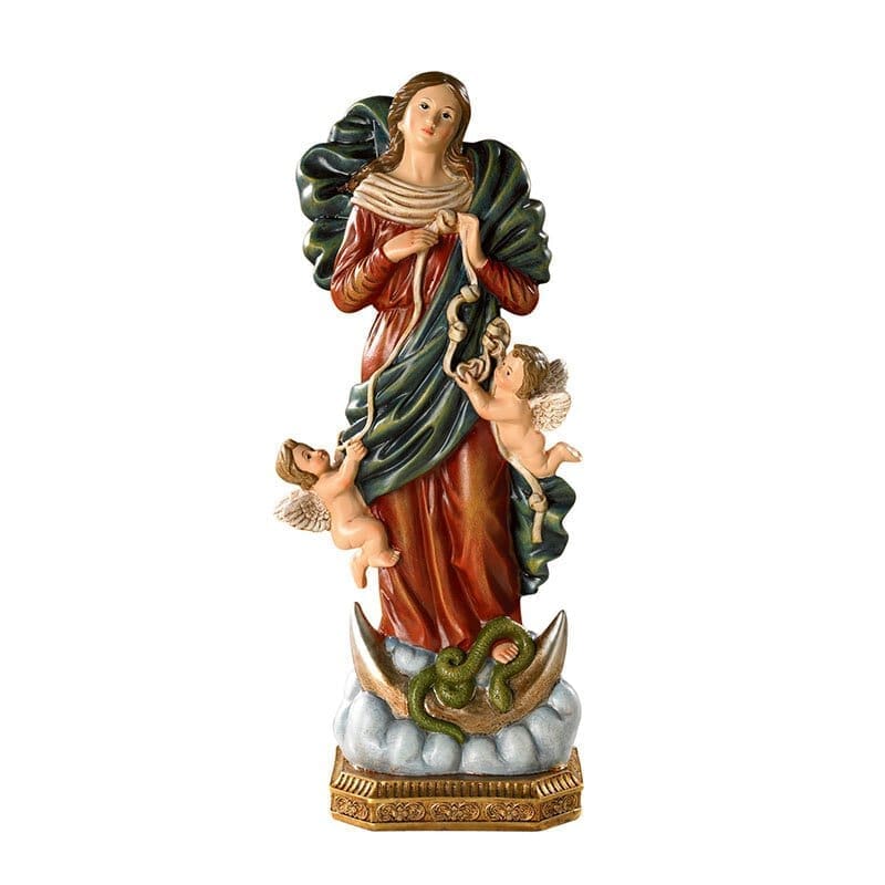 Mary Untier Of Knots Statue 8”