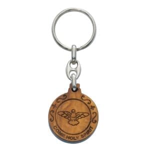 Olive Wood Keychain