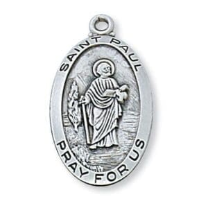 St. Paul Sterling Necklace 24"