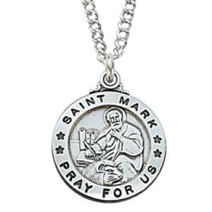 St. Mark Sterling Necklace, 20"