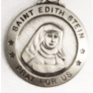 St. Edith Stein Sterling Necklace 18"