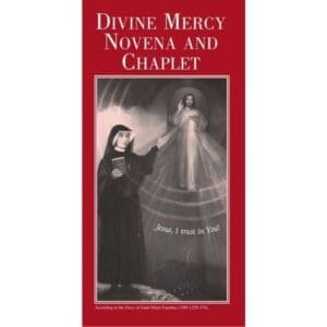Divine Mercy Novena and Chaplet pamphlet