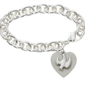 Silver Engravable Confirmation Bracelet